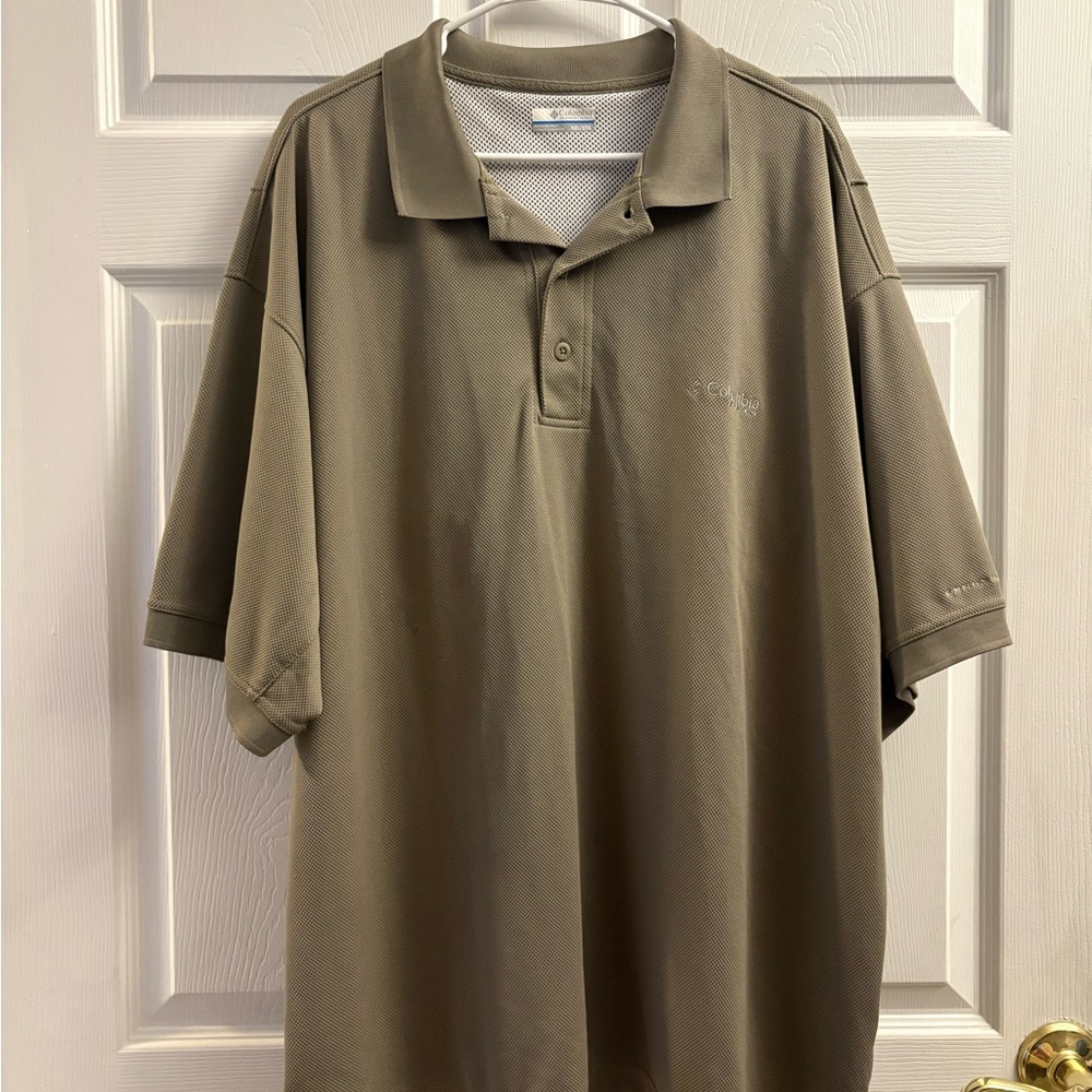 Columbia Men's Polo Shirt Size XL